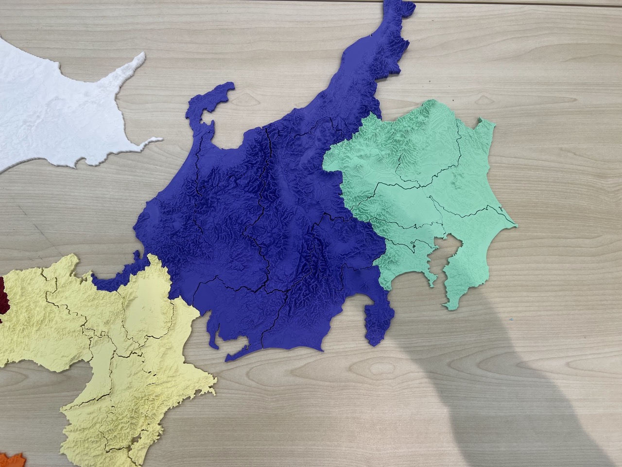 関東・中部・近畿などの地形ピース